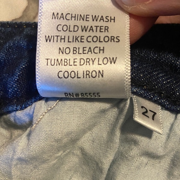 PISTOLA Cara Essex Distressed Jeans in Dark Wash Size 27 - Picture 5 of 13